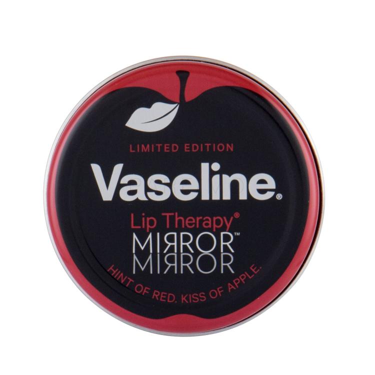 Vaseline Lip Therapy Mirror Lippenbalsam für Frauen 20 g Farbton  Hint Of Red, Kiss Of Apple