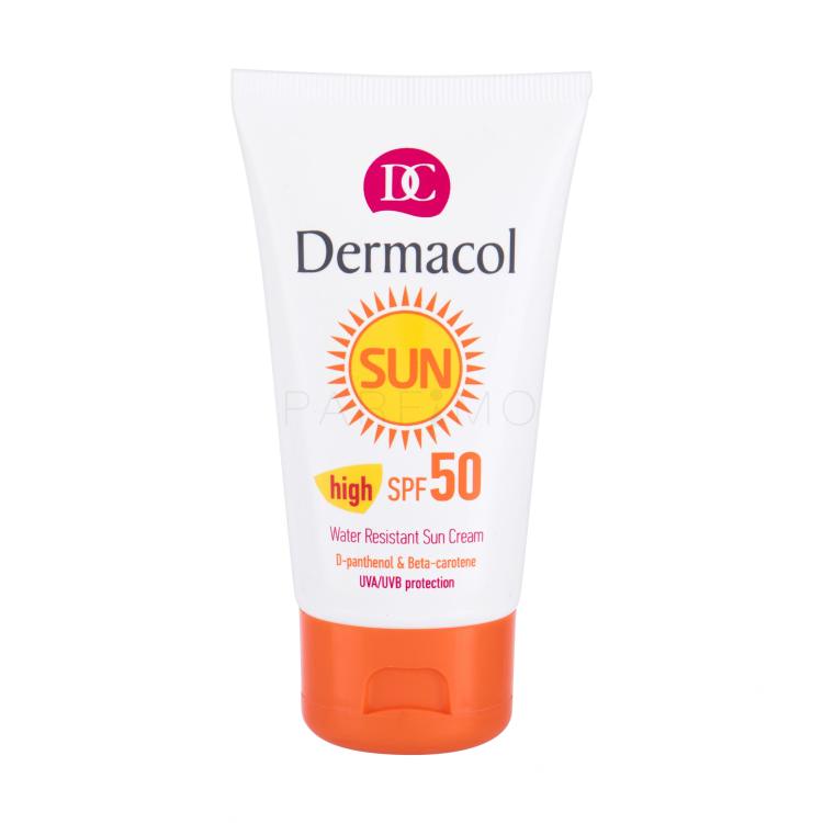 Dermacol Sun WR Sun Cream SPF50 Sonnenschutz fürs Gesicht für Frauen 50 ml