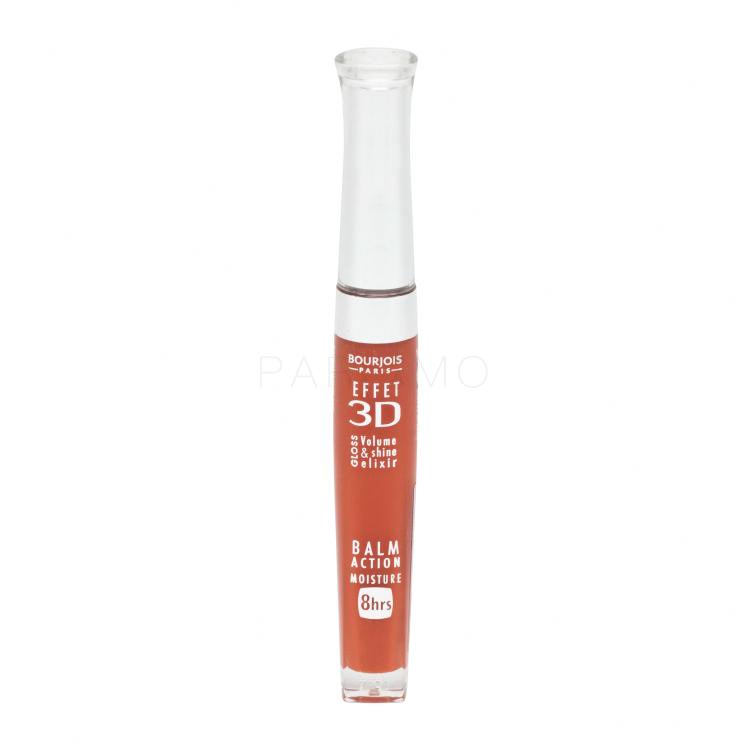 BOURJOIS Paris 3D Effet Lipgloss für Frauen 5,7 ml Farbton  55 Orange Energic