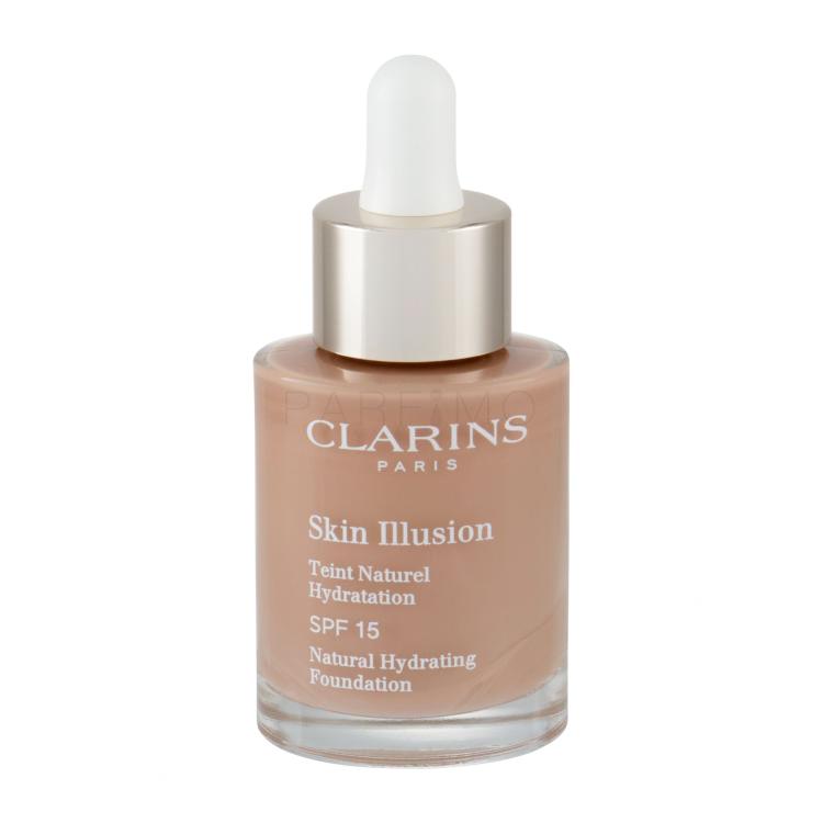 Clarins Skin Illusion Natural Hydrating SPF15 Foundation für Frauen 30 ml Farbton  113 Chestnut