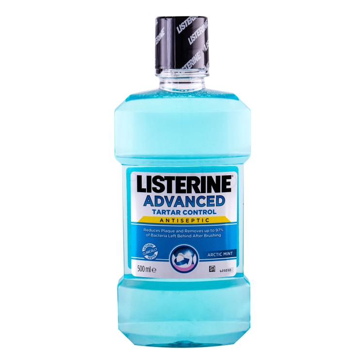 Listerine Advanced Tartar Control Arctic Mint Mouthwash Mundwasser 500 ml
