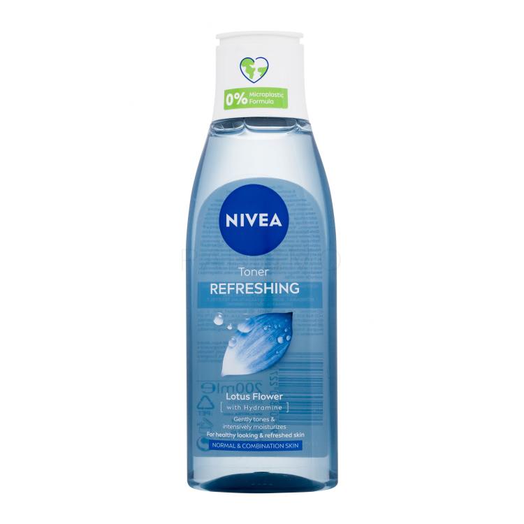 Nivea Refreshing Toner Reinigungswasser für Frauen 200 ml