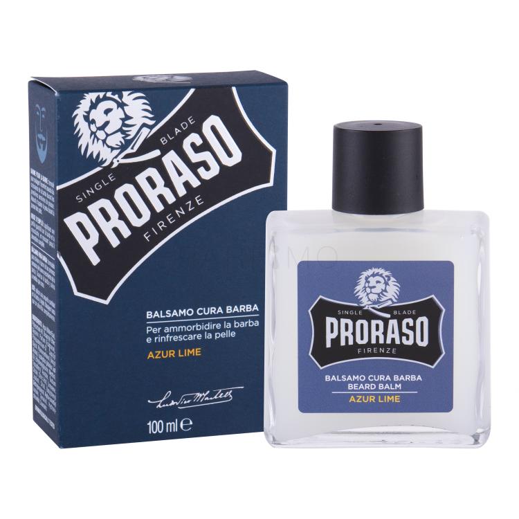 PRORASO Azur Lime Beard Balm Bartbalsam für Herren 100 ml