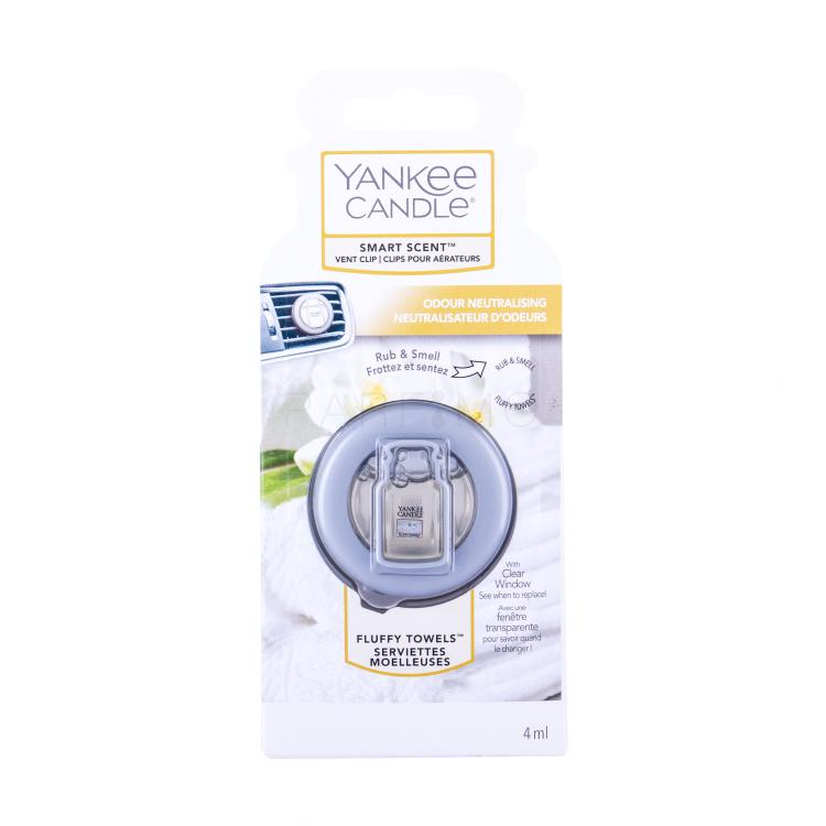 Yankee Candle Fluffy Towels Autoduft 4 ml