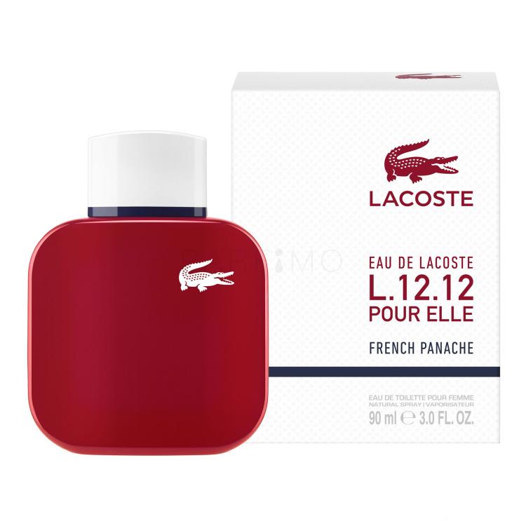 Lacoste Eau de Lacoste L.12.12 French Panache Eau de Toilette für Frauen 90 ml
