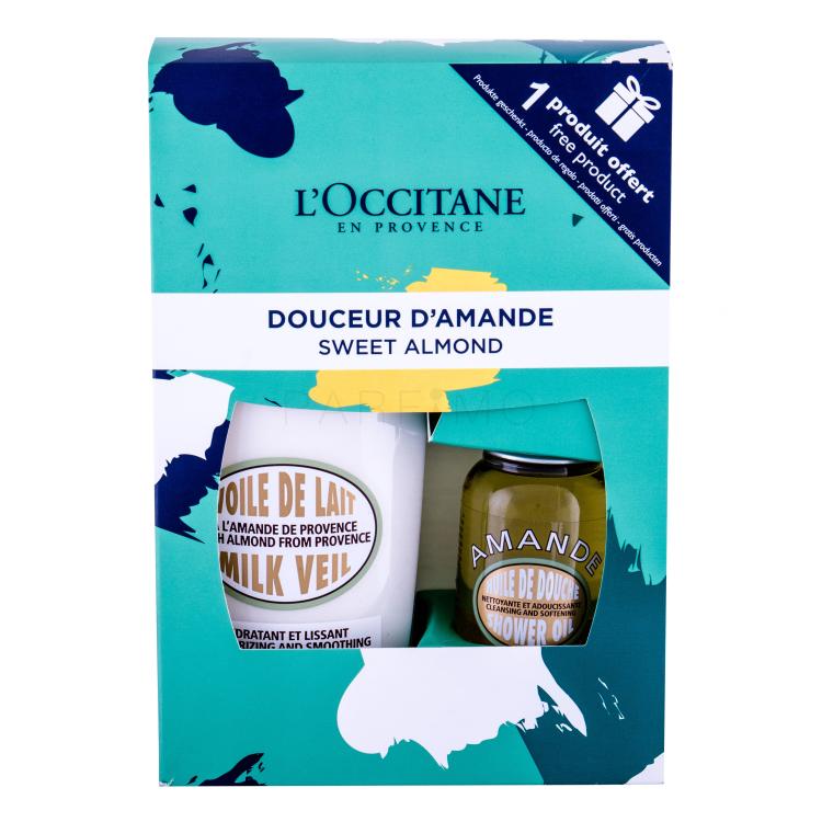L&#039;Occitane Almond (Amande) Geschenkset Körpermilch 240 ml + Duschöl 75 ml