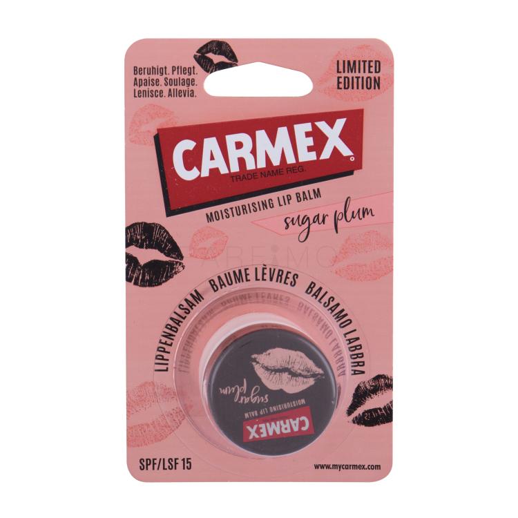 Carmex Sugar Plum SPF15 Lippenbalsam für Frauen 7,5 g