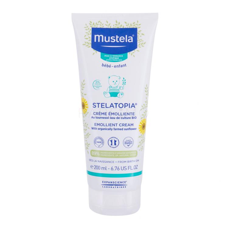 Mustela Bébé Stelatopia Emollient Cream Tagescreme für Kinder 200 ml