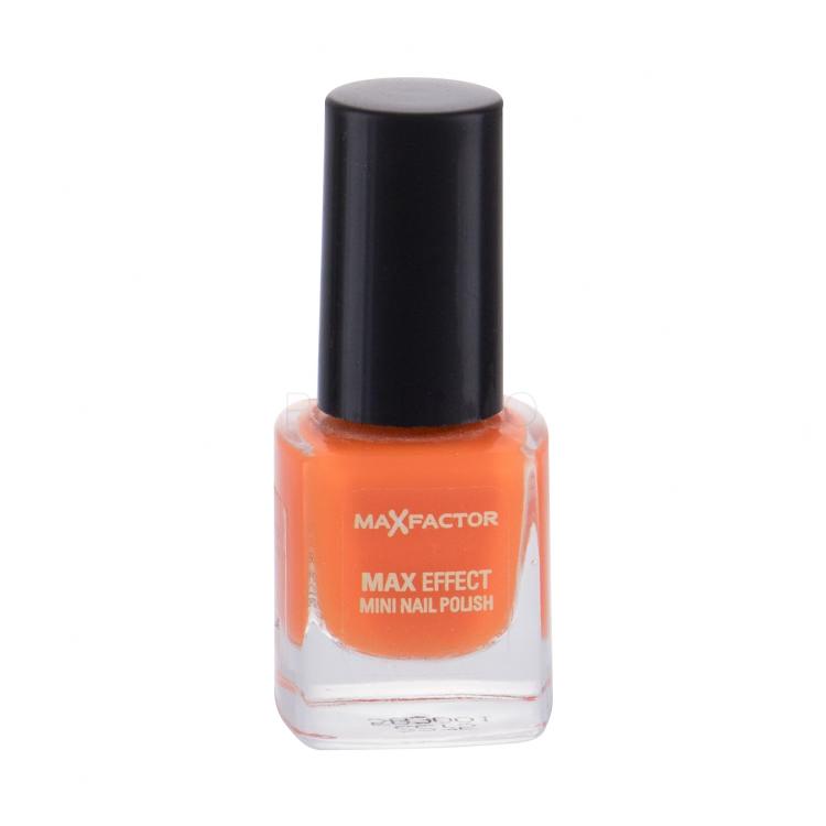 Max Factor Max Effect Mini Nagellack für Frauen 4,5 ml Farbton  25 Bright Orange