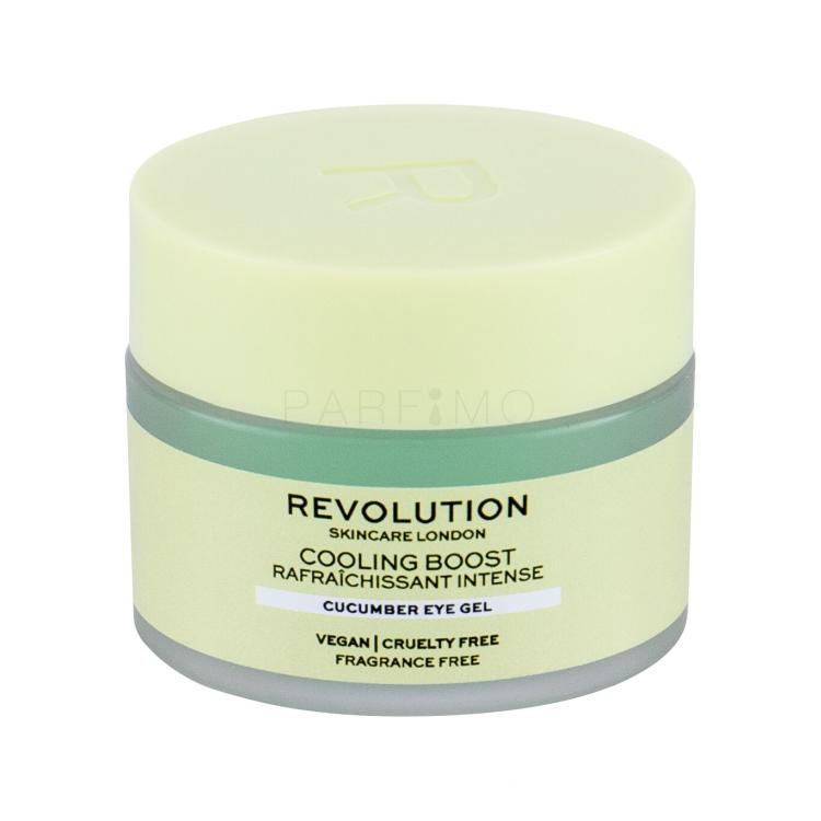 Revolution Skincare Cooling Boost Cucumber Augengel für Frauen 15 ml