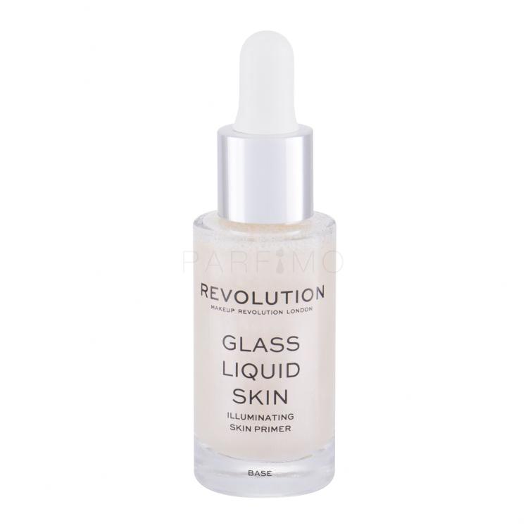 Makeup Revolution London Glass Liquid Skin Gesichtsserum für Frauen 17 ml