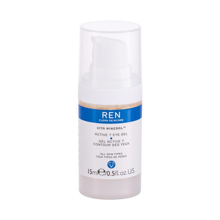REN Clean Skincare Vita Mineral Active 7 Augengel für Frauen 15 ml