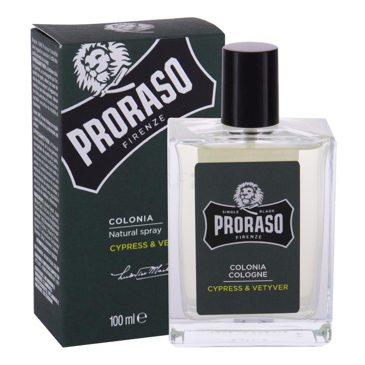 PRORASO Cypress &amp; Vetyver Eau de Cologne für Herren 100 ml