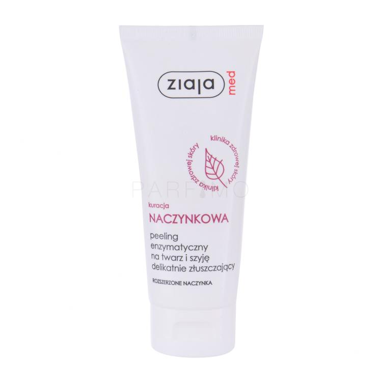 Ziaja Med Capillary Treatment Face Enzym Peeling für Frauen 75 ml