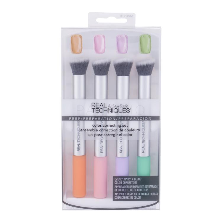 Real Techniques Brushes Color Correcting Set Geschenkset Pinsel für Concealer 4 St.