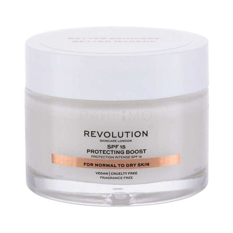 Revolution Skincare Moisture Cream Normal to Dry Skin SPF15 Tagescreme für Frauen 50 ml