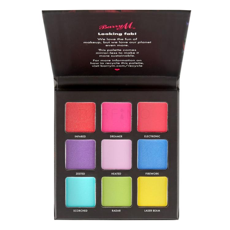 Barry M Eyeshadow Palette Neon Brights Lidschatten für Frauen 12,6 g