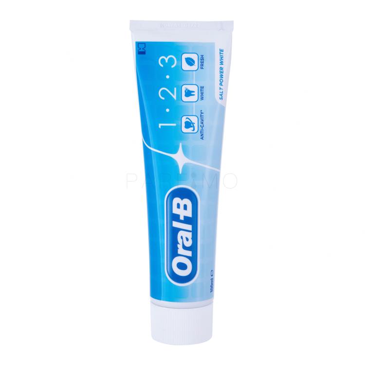 Oral-B 1-2-3 Salt Power White Zahnpasta 100 ml