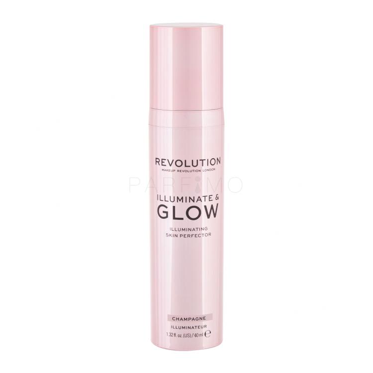 Makeup Revolution London Glow &amp; Illuminate Highlighter für Frauen 40 ml Farbton  Champagne
