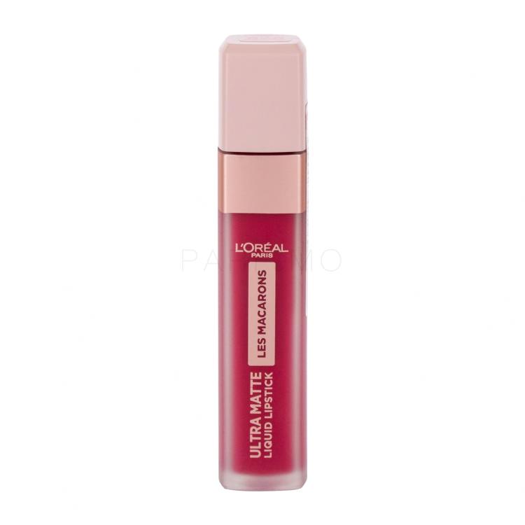 L&#039;Oréal Paris Les Macarons Ultra Matte Lippenstift für Frauen 7,6 ml Farbton  828 Framboise Frenzy