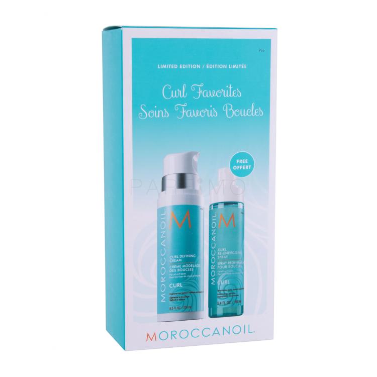 Moroccanoil Curl Favorites Geschenkset Lockencreme Curl Defining Cream 250 ml + Haarspray Curl Re-Energizing Spray 160 ml