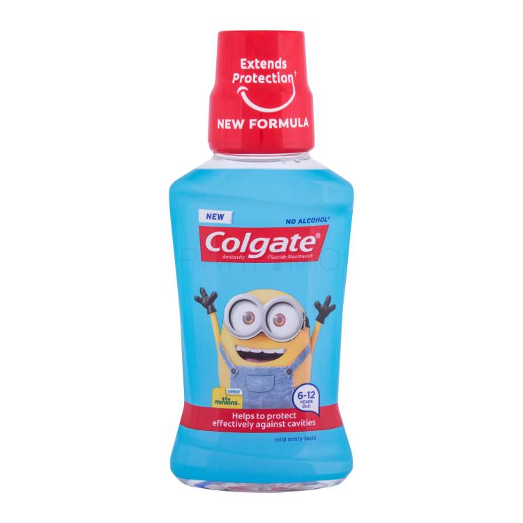 Colgate Kids Minions Mild Minty 6-12 Mundwasser für Kinder 250 ml