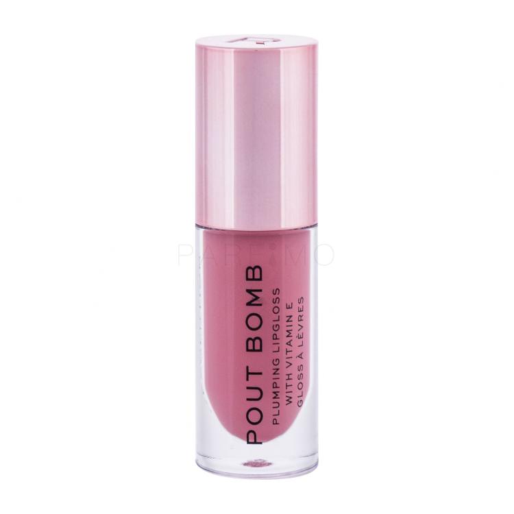 Makeup Revolution London Pout Bomb Lipgloss für Frauen 4,6 ml Farbton  Kiss