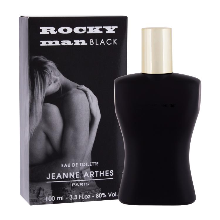 Jeanne Arthes Rocky Man Black Eau de Toilette für Herren 100 ml