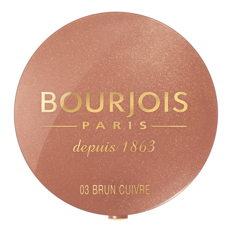 BOURJOIS Paris Little Round Pot Rouge für Frauen 2,5 g Farbton  03 Brun Cuivré