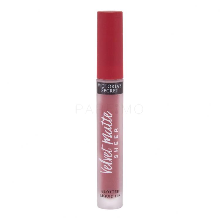 Victoria´s Secret Velvet Matte Sheer Blotted Liquid Lip Lippenstift für Frauen 3,1 g Farbton  Chance