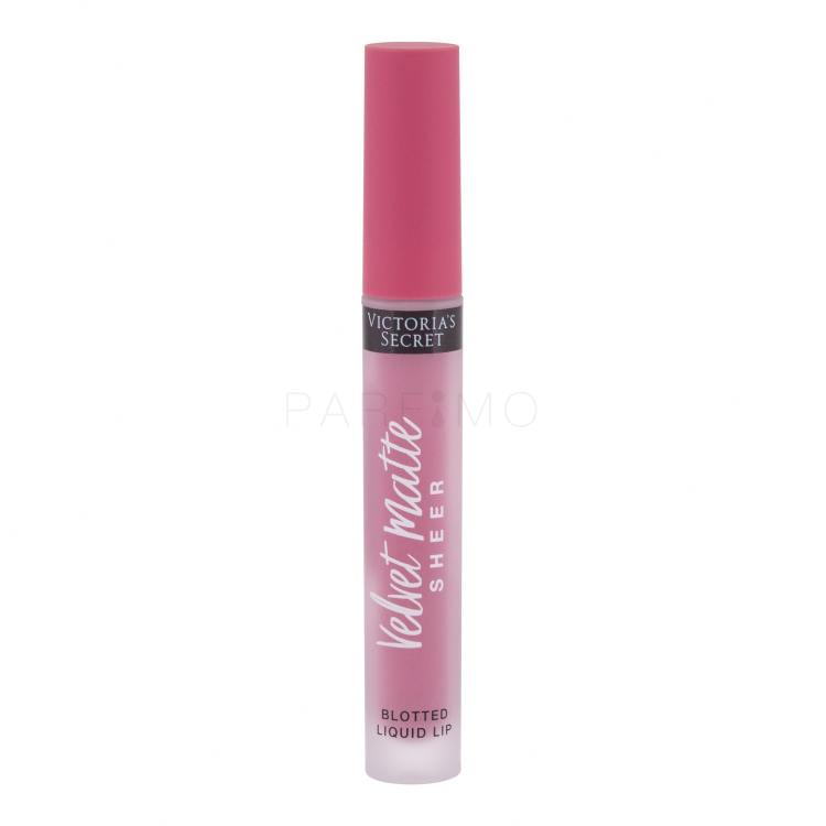 Victoria´s Secret Velvet Matte Sheer Blotted Liquid Lip Lippenstift für Frauen 3,1 g Farbton  Skinny Dip