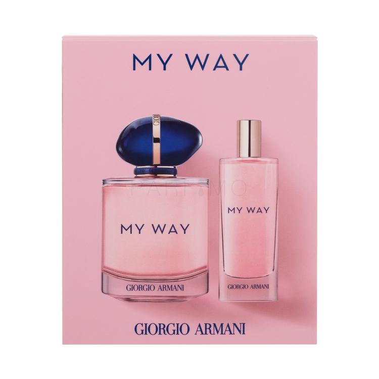Giorgio Armani My Way Geschenkset Edp 90 ml + Edp 15 ml
