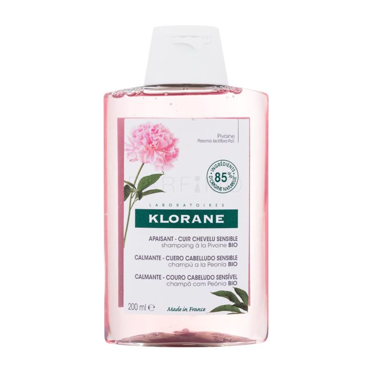 Klorane Organic Peony Soothing &amp; Anti-Irritating Shampoo für Frauen 200 ml