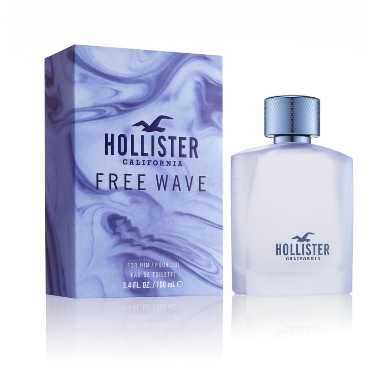 Hollister Free Wave Eau de Toilette für Herren 100 ml