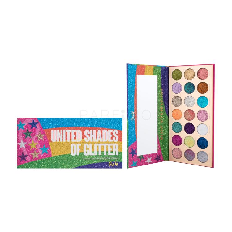 Rude Cosmetics United Shades of Glitter Lidschatten für Frauen 23,1 g