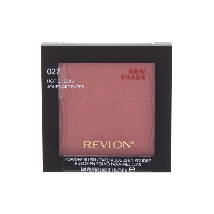 Revlon Powder Blush Rouge für Frauen 5 g Farbton  027 Hot Cheeks