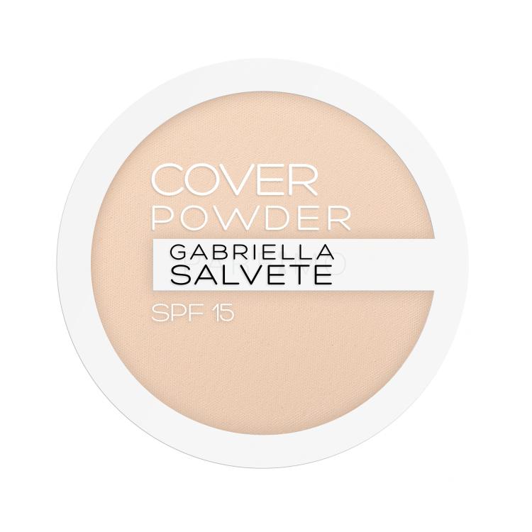Gabriella Salvete Cover Powder SPF15 Puder für Frauen 9 g Farbton  01 Ivory