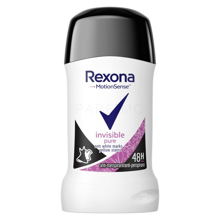 Rexona MotionSense Invisible Pure 48H Antiperspirant für Frauen 40 ml