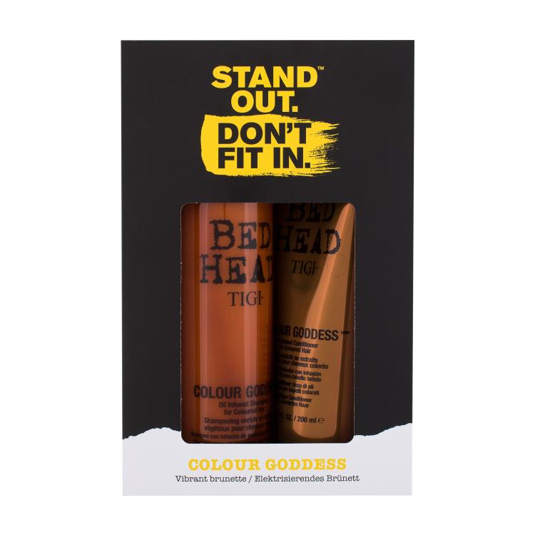 Tigi Bed Head Colour Goddess Stand out. Don&#039;t fit in. Geschenkset Shampoo Bed Head Colour Goddess 400 ml + Conditioner Bed Head Colour Goddess 200 ml