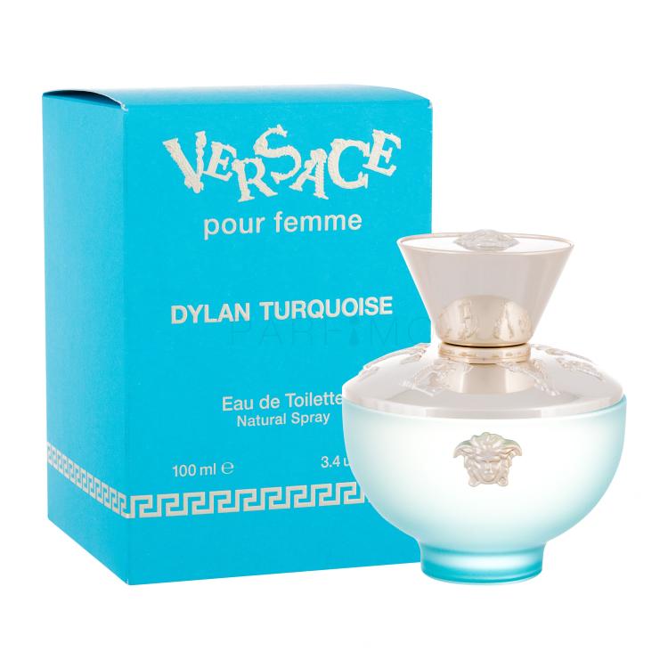 Versace Pour Femme Dylan Turquoise Eau de Toilette für Frauen 100 ml