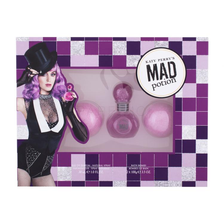 Katy Perry Katy Perry´s Mad Potion Geschenkset Edp 30 ml + Badeschaum Bombe 2 x 100 g