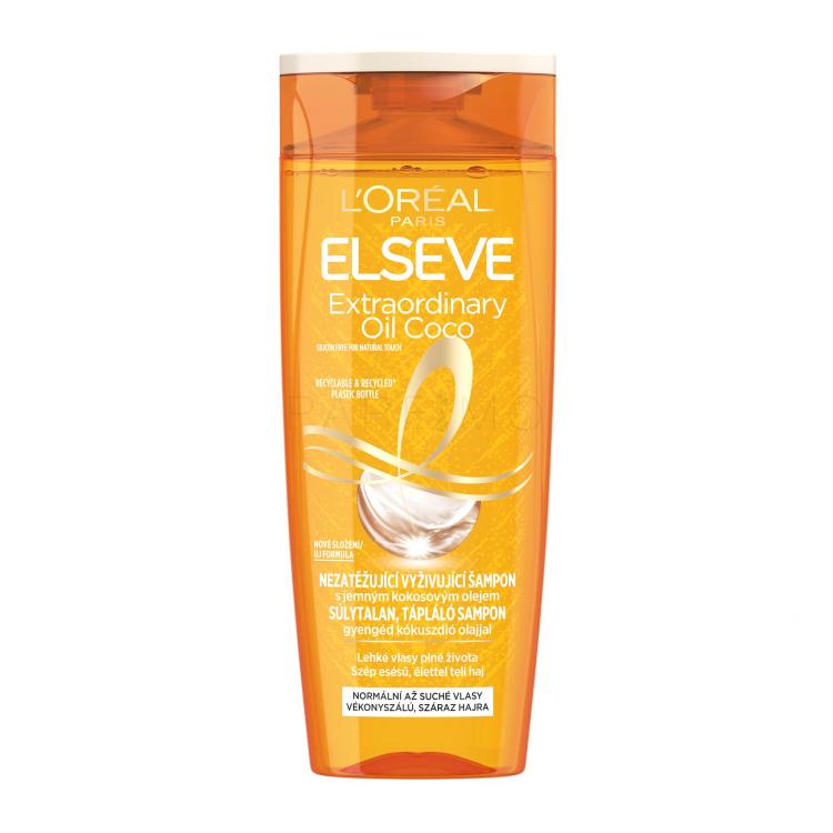 L&#039;Oréal Paris Elseve Extraordinary Oil Coco Weightless Nourishing Balm Shampoo für Frauen 400 ml