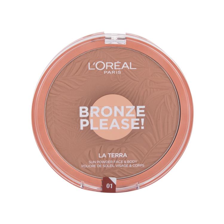 L&#039;Oréal Paris Bronze Please! Bronzer für Frauen 18 g Farbton  01