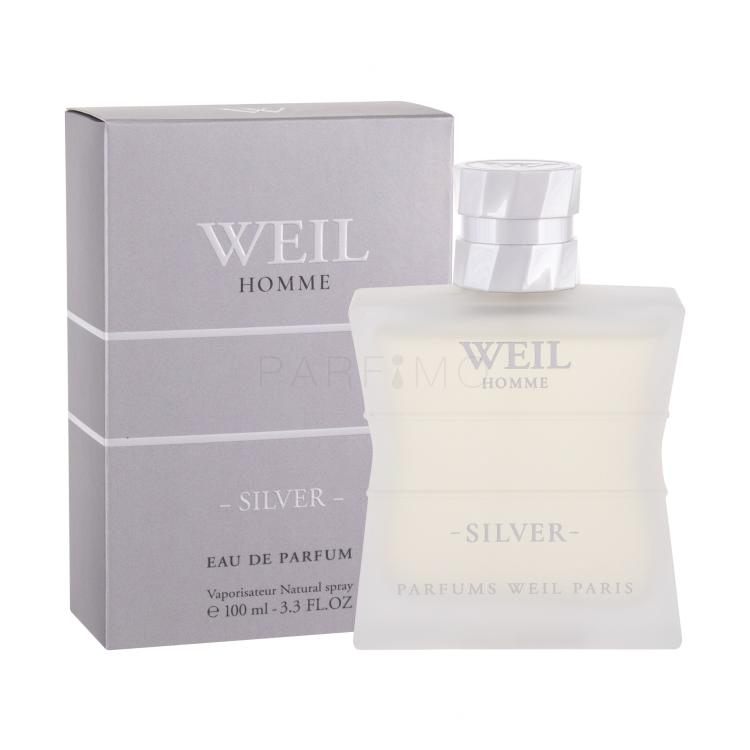 WEIL Homme Silver Eau de Parfum für Herren 100 ml