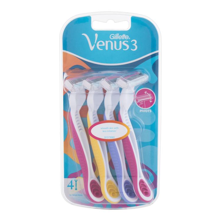 Gillette Venus 3 Simply Rasierer für Frauen 4 St.