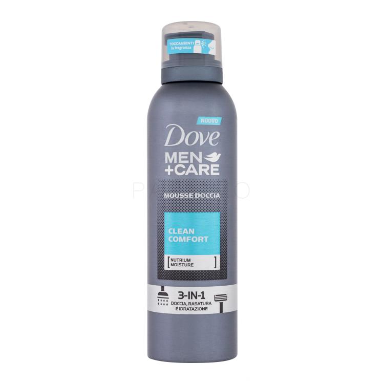 Dove Men + Care Clean Comfort Duschschaum für Herren 200 ml