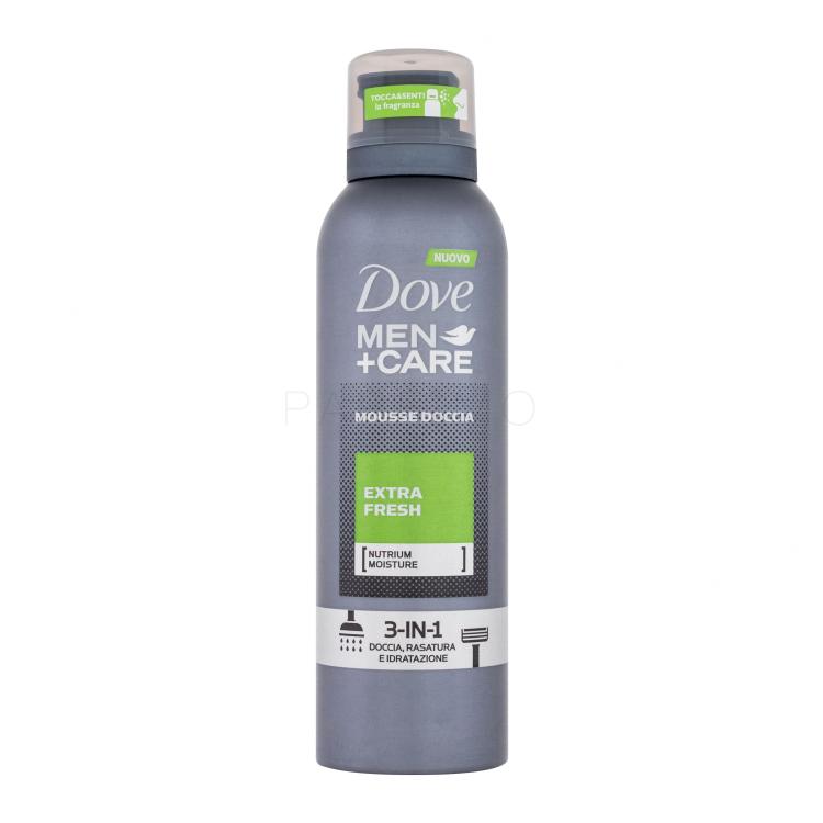 Dove Men + Care Extra Fresh Duschschaum für Herren 200 ml
