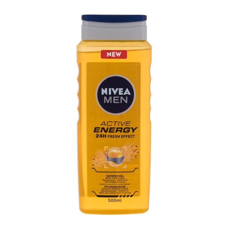 Nivea Men Active Energy Duschgel für Herren 500 ml