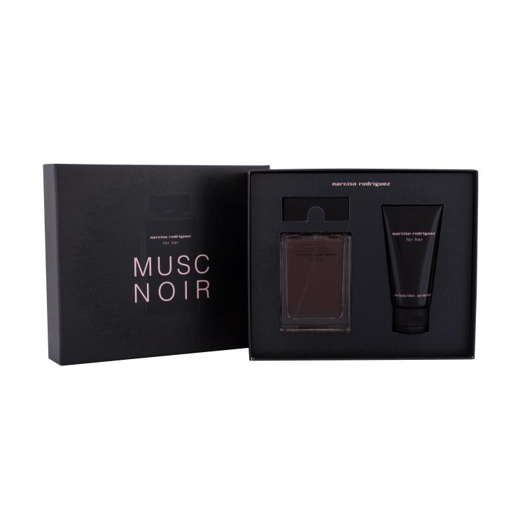 Narciso Rodriguez For Her Musc Noir Geschenkset Edp 50 ml + Körpermilch 50 ml