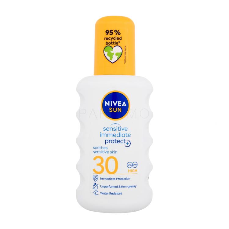Nivea Sun Sensitive Immediate Protect+ SPF30 Sonnenschutz 200 ml